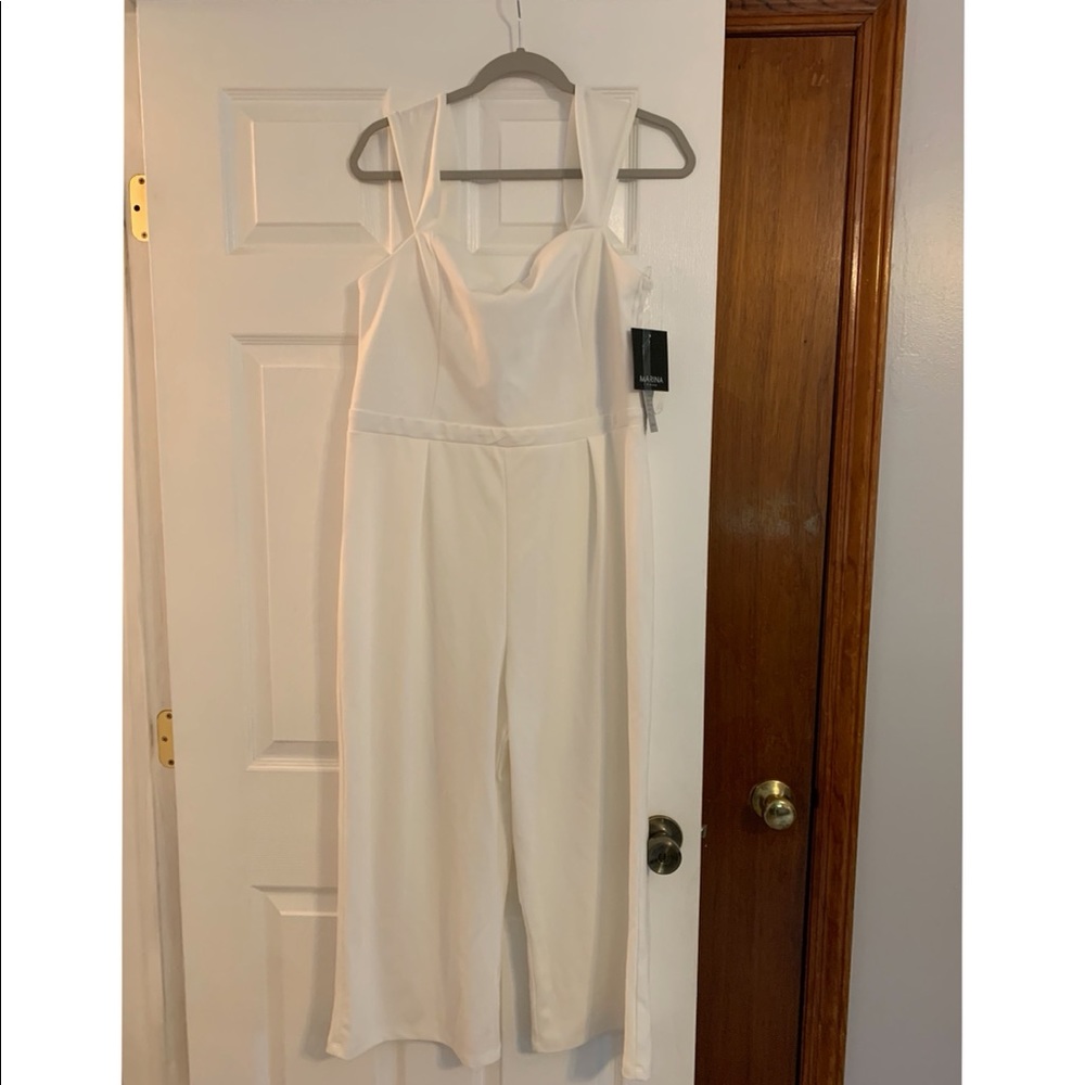 Nordstrom White Woman’s Jumpsuit